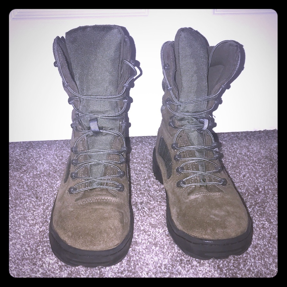 Reebok sage green tactical boots